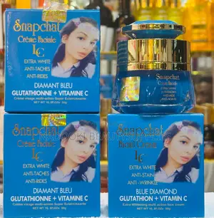 Lait Snapchat Facial Cream Blue Diamond