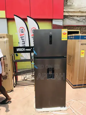 Energy Efficient TCL P826tmn—635l Double Door Electric Refrigerator.