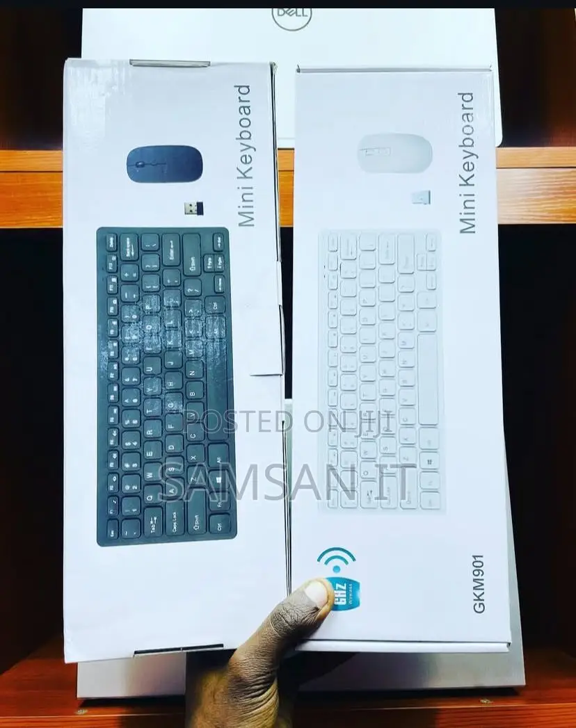 Universal Wireless Mini / Portable Keyboard and Mouse Set