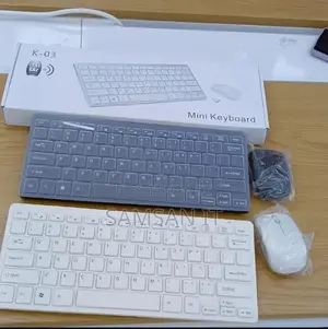 Universal Wireless Mini / Portable Keyboard and Mouse Set