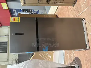 Unique Design TCL P540tmgwd Double Door Electric Fridge(Silver) 