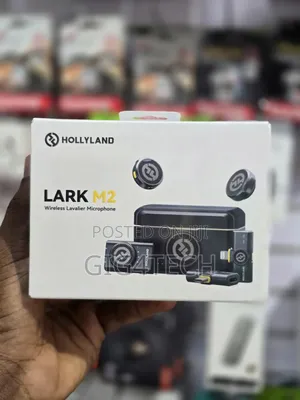 Hollyland Lark M2 Duo Wireless Microphone System -black