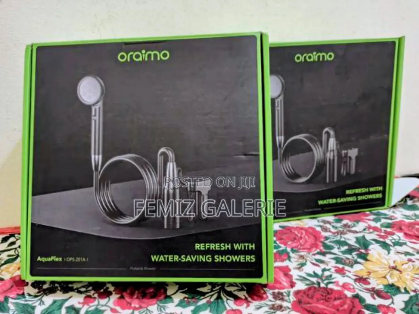 Oraimo Aquaflex Portable Rechargeable Shower Pump