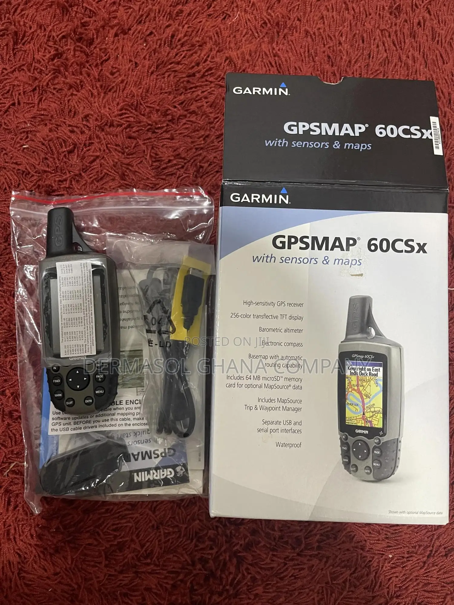 Garmin Gpsmap 60csx Handheld GPS Bundle New