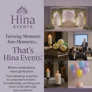 Hina Events, Amazing Discounts Excellent Service