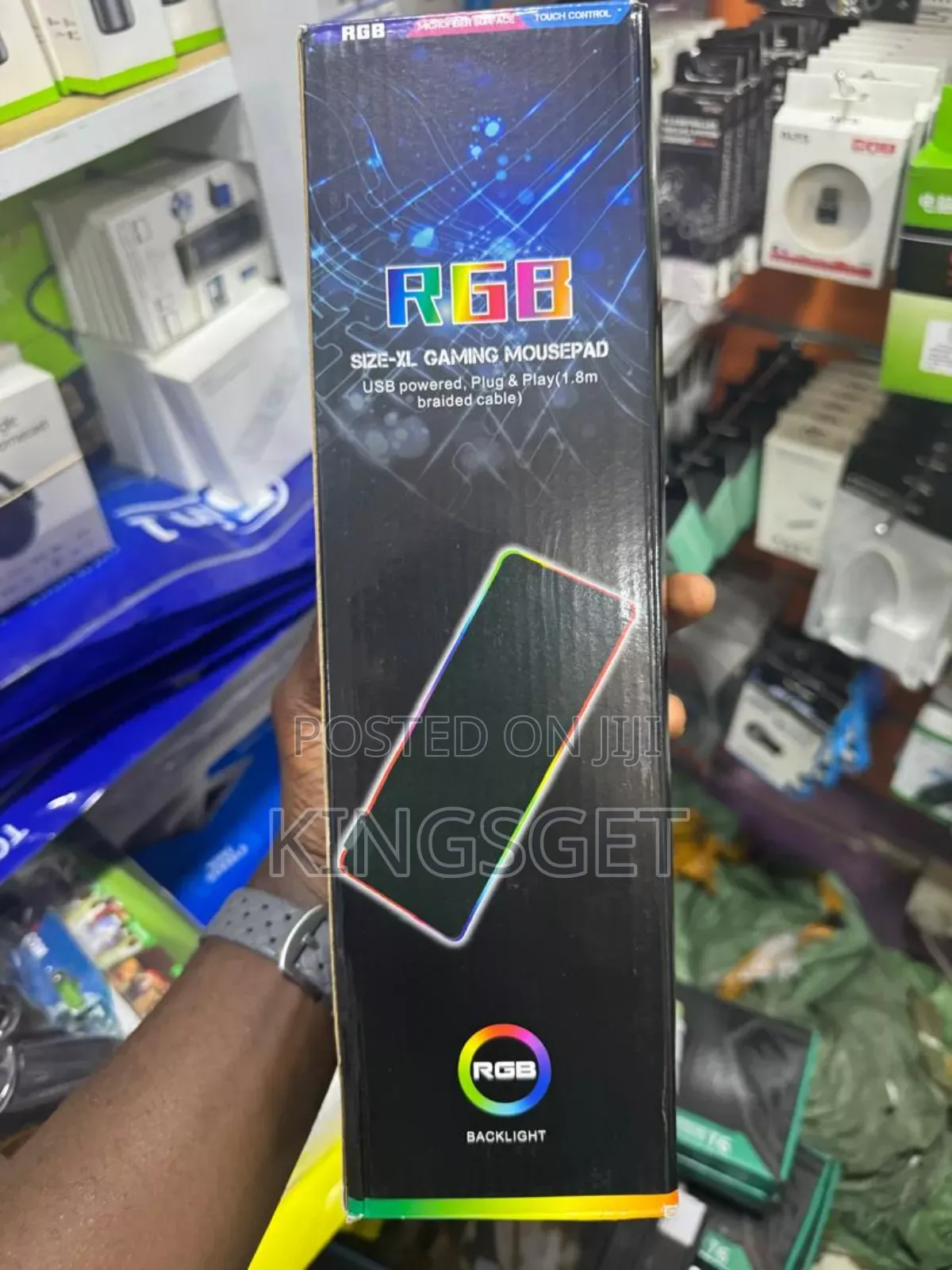 Rgb Big Size  Mouse Pad
