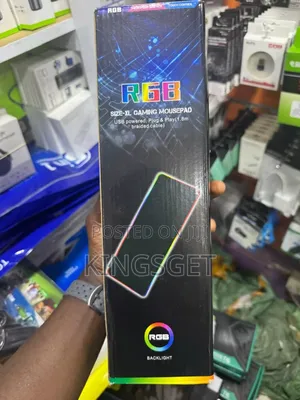 Rgb Big Size  Mouse Pad