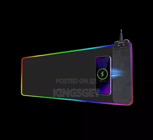 Rgb Big Size Mouse Pad With Wireless Charging