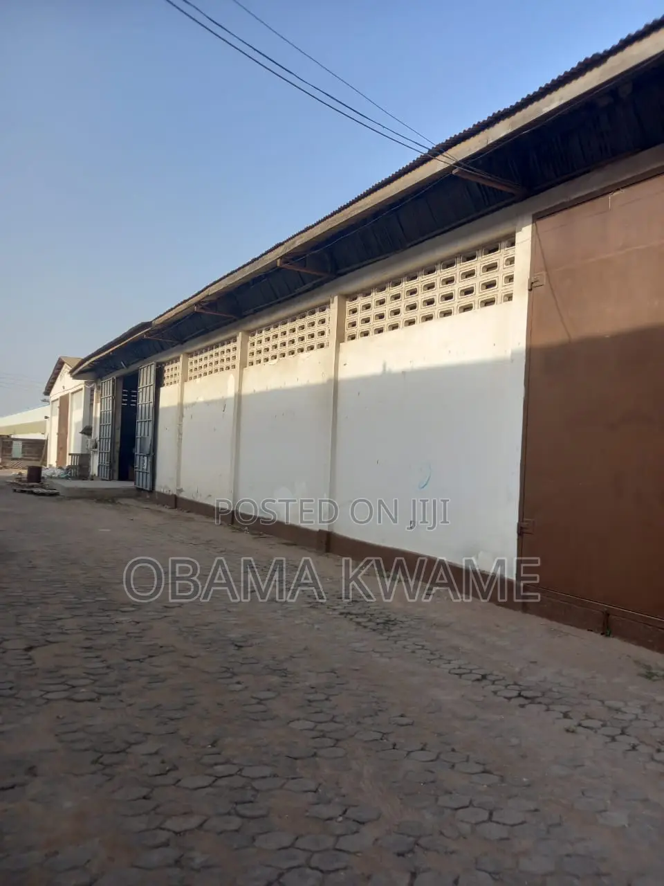 1100 SQM Warehouse for Sale at Tema for