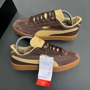 Puma Leather Sneaker Brown Available
