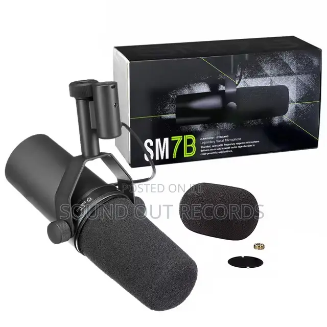 Podcast Microphone Shure Sm7b