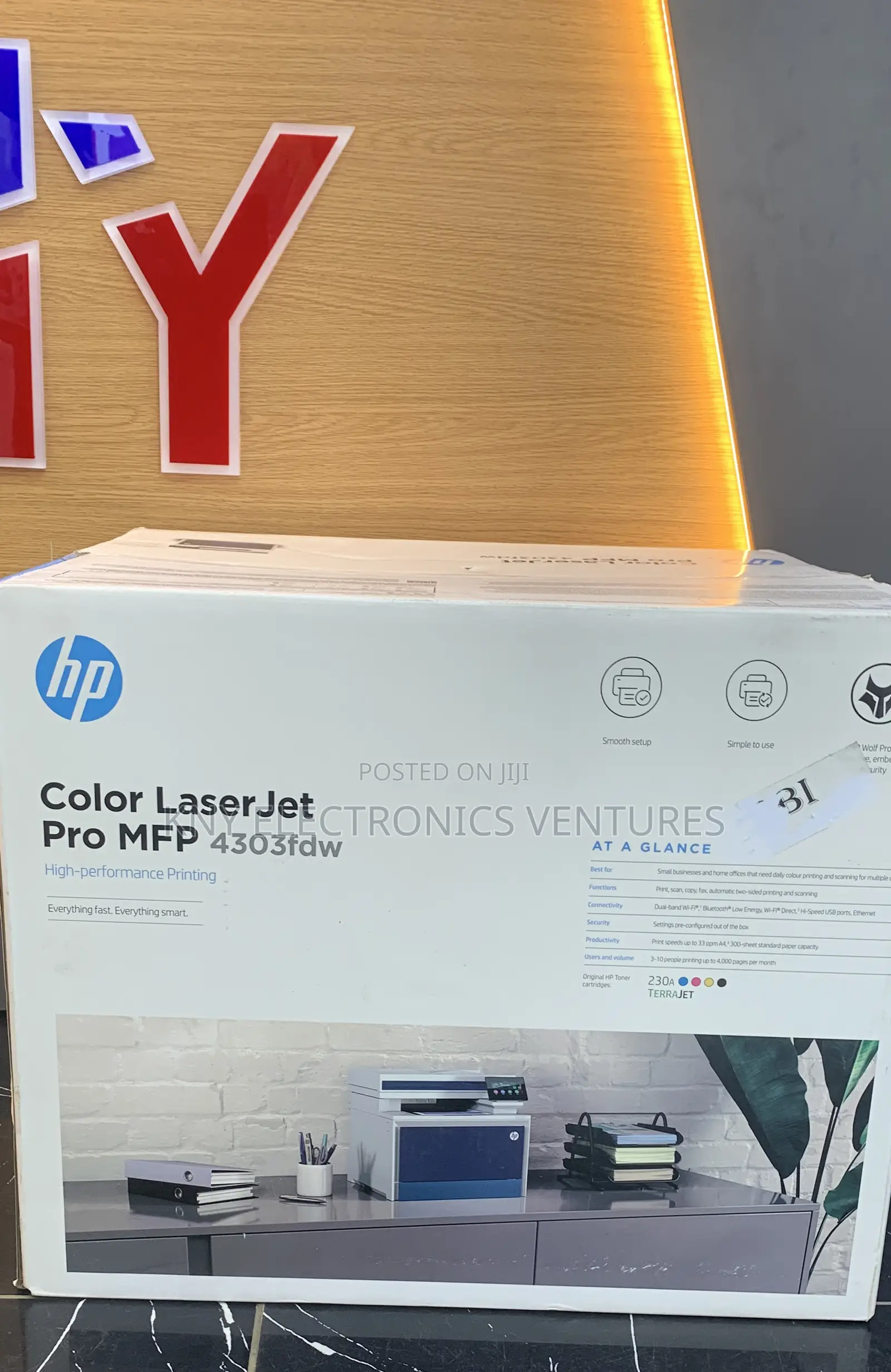 Hp Color Laserjet Pro MFP 4303fdw Printer