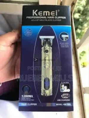 Deep Cutting Blade Kemei Km-700h Beard Trimmer Barbering Skin Machine.