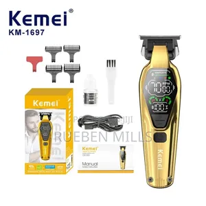 Super Sharp Kemei Km-1697 Detailer Beard Trimmer Barbering Machine