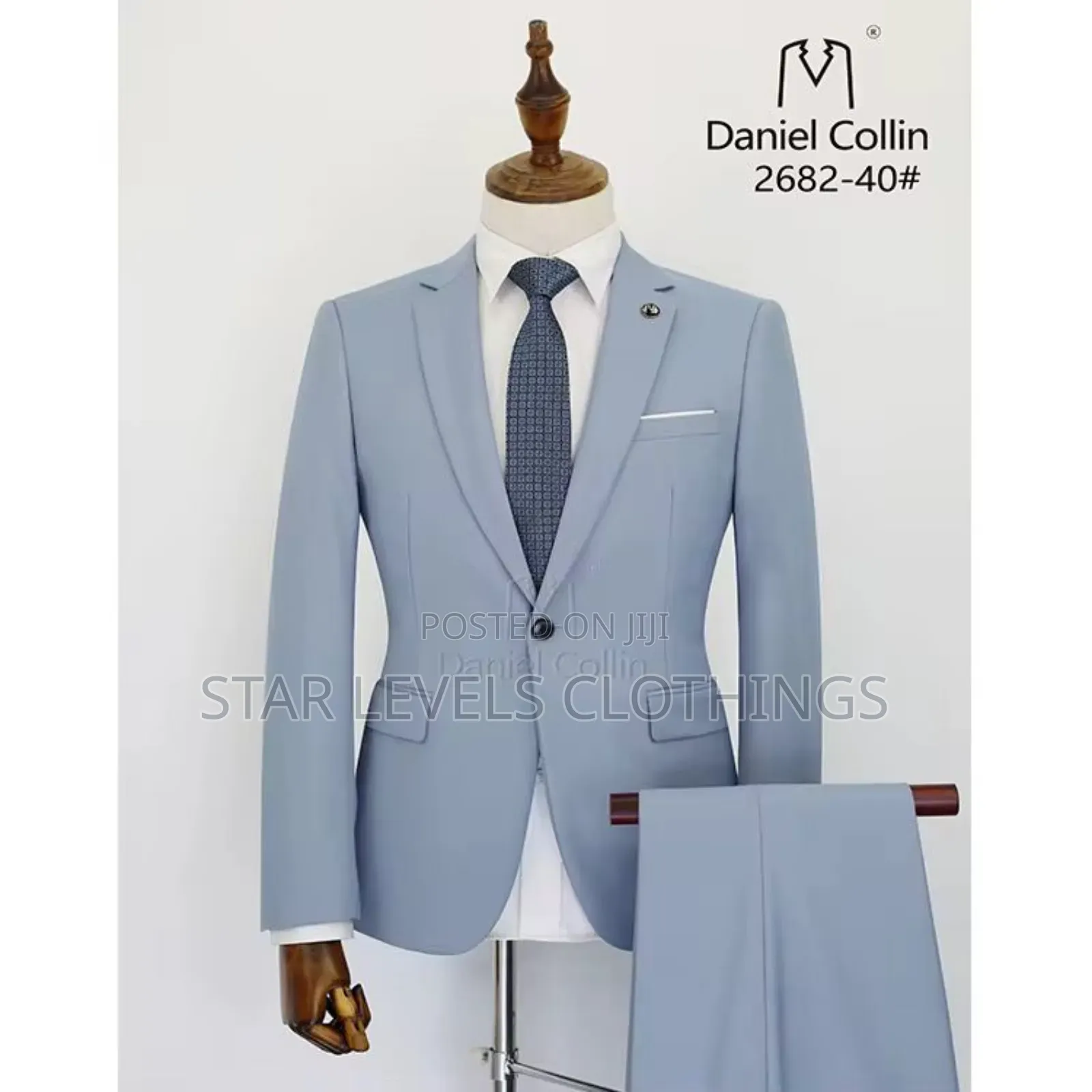 Daniel Collin Classic Suits for Men( Light Blue and Other Colours)