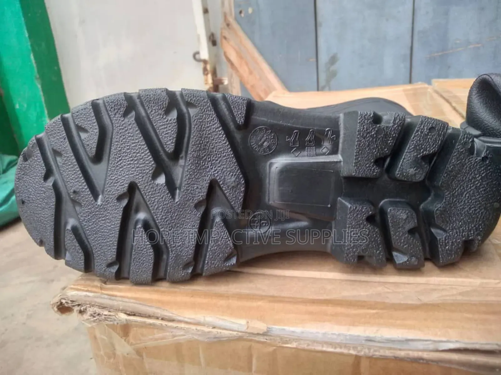 Safety S5 - Mining Wellington Boot.(Steel Toe & Steel Plate Sole.)
