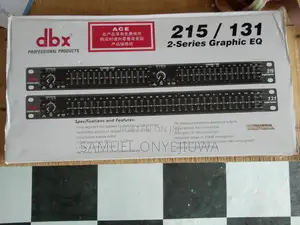 DBX Equalizer Single 215/131
