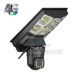 TSH- 4g Solar Streetlight Dual Lens CCTV + Free Memory Card
