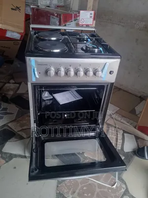Very Neat and Powerful Volcano 50x50 Cm Two Gas Two Electric Cooker