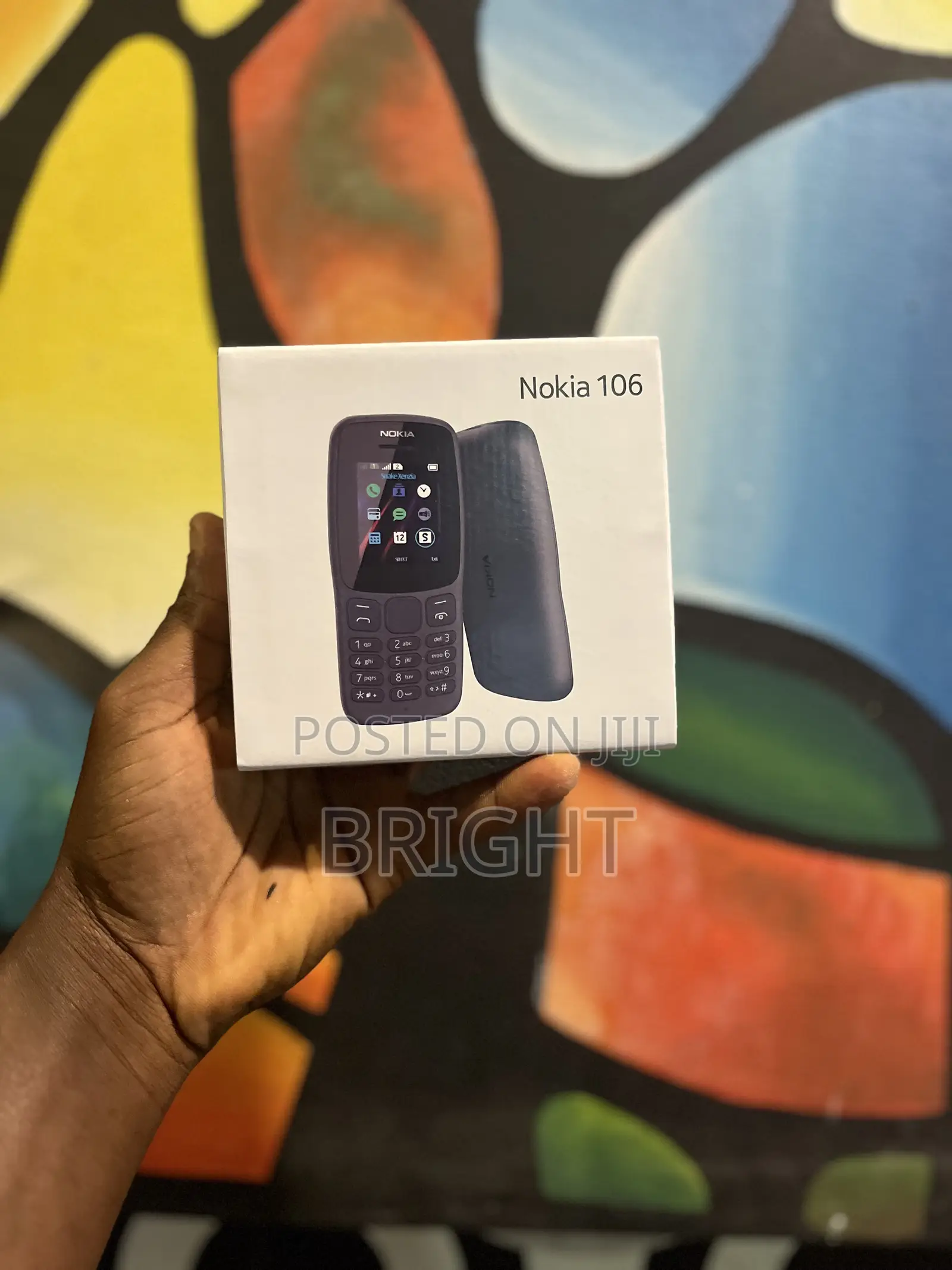 New Nokia 106 Black