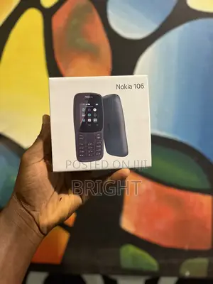 New Nokia 106 Black