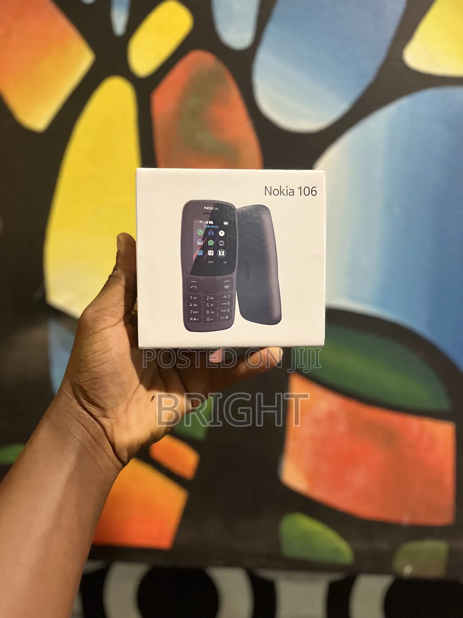 New Nokia 106 Black