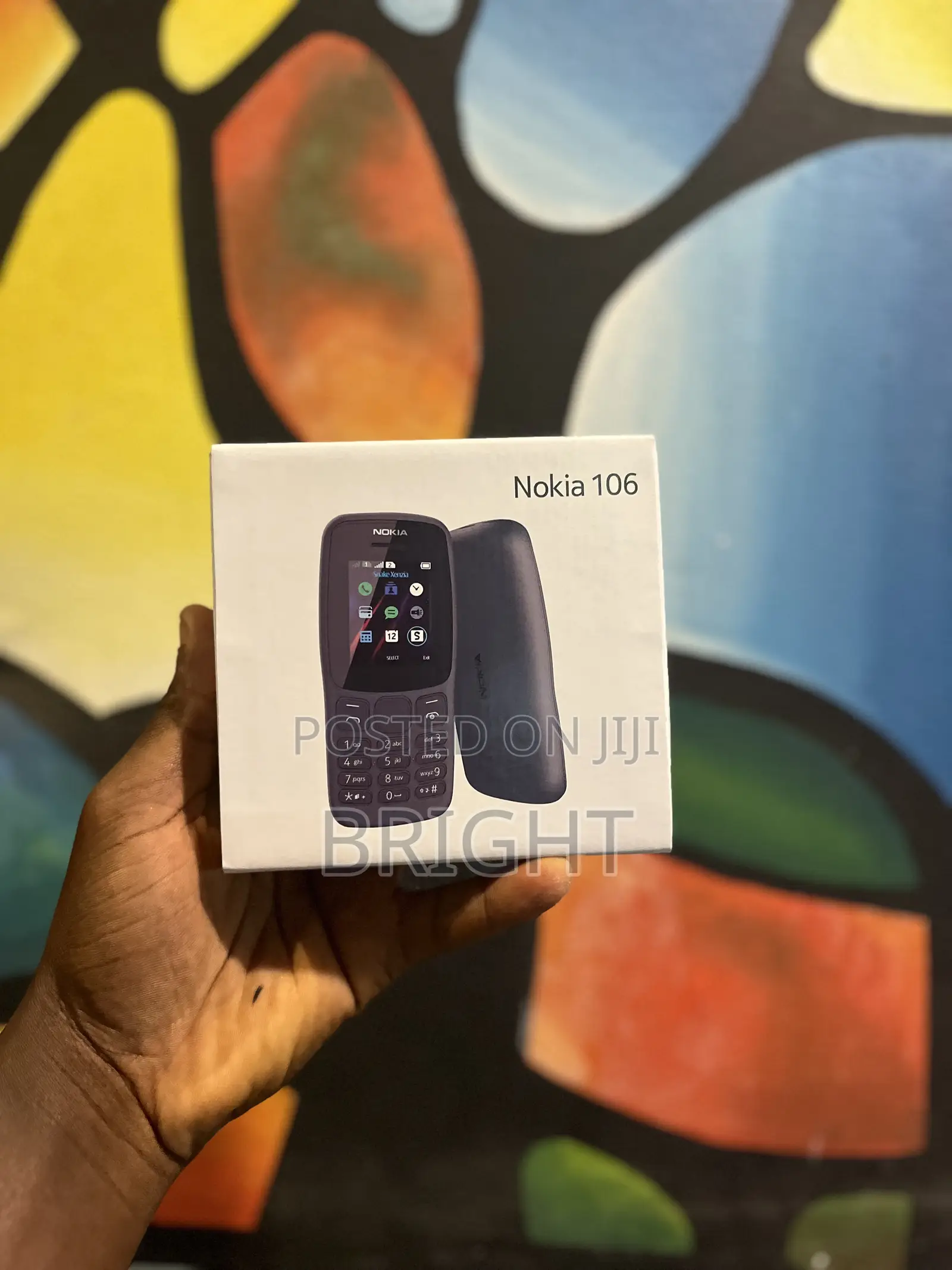 New Nokia 106 Black