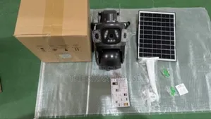 Smart Solar 4g Triple Lens CCTV Camera
