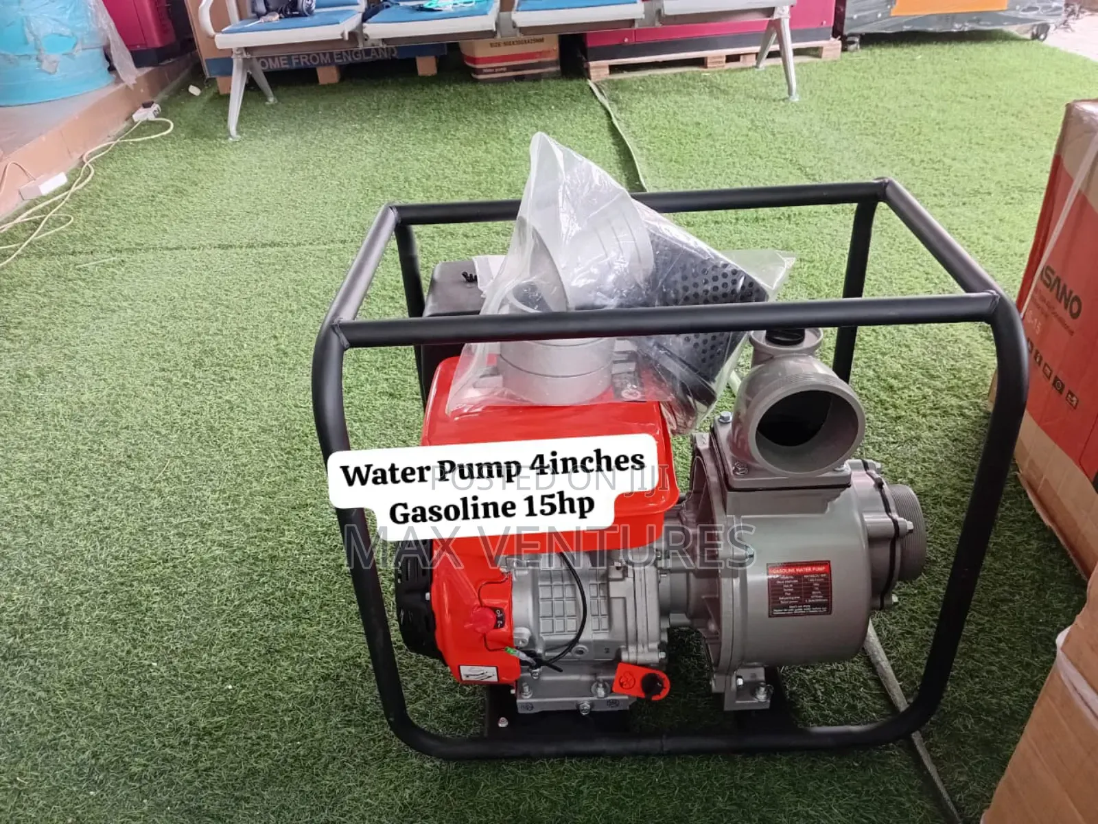 Quickflow 4: 4-Inch Gasoline Water Pump