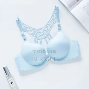 Elegant Lace-Back Bra
