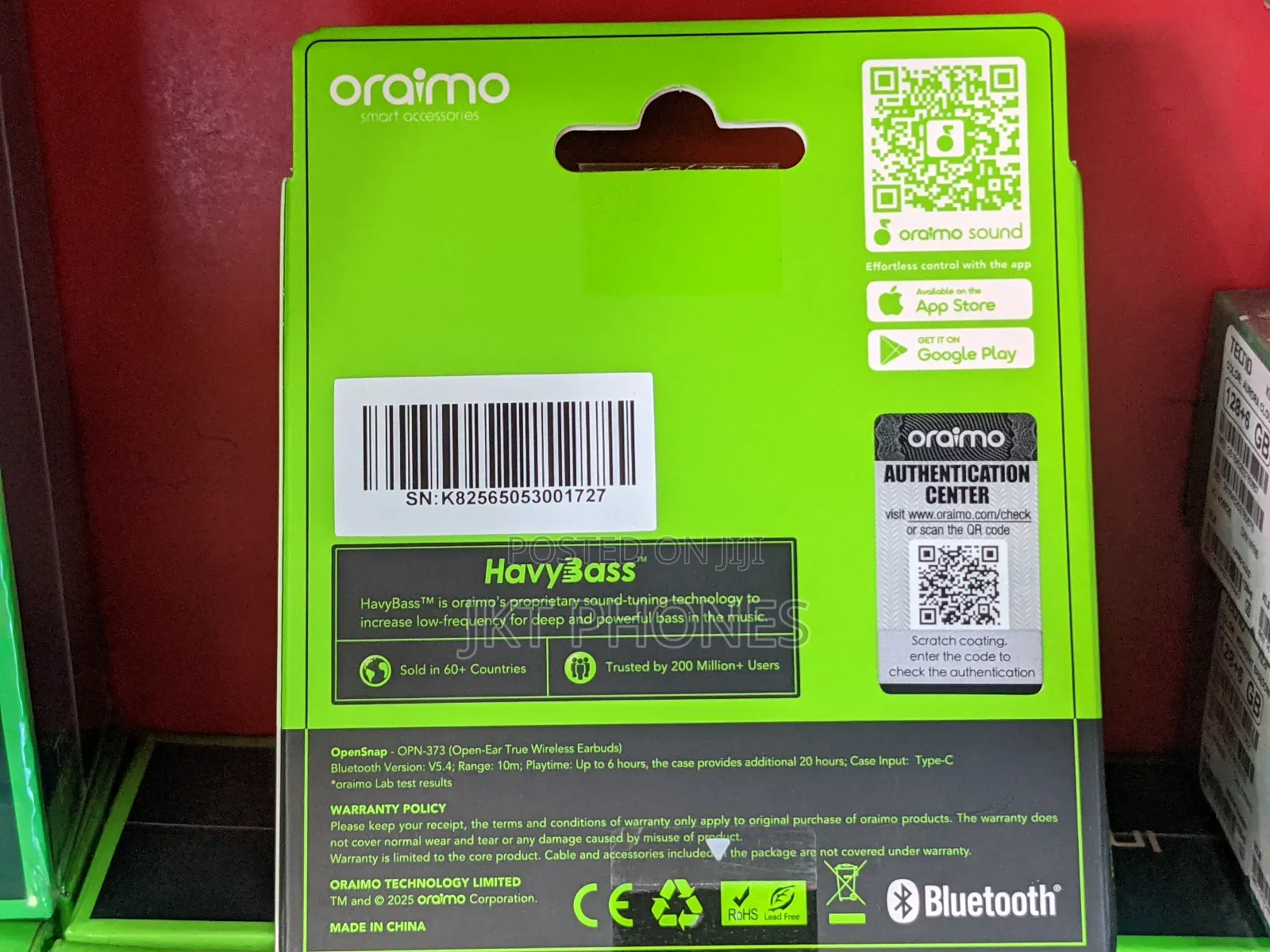 Oraimo Opensnap
