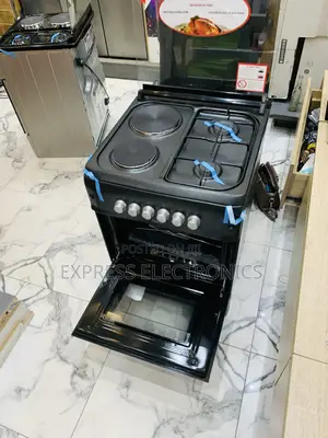 Best Buy for Less Black Ferre Gas Cooker Oven 2-2 Gas Electric Grill