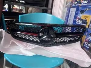 2014-2016 Complete All Black Grille For Mercedes Benz C250 / W204