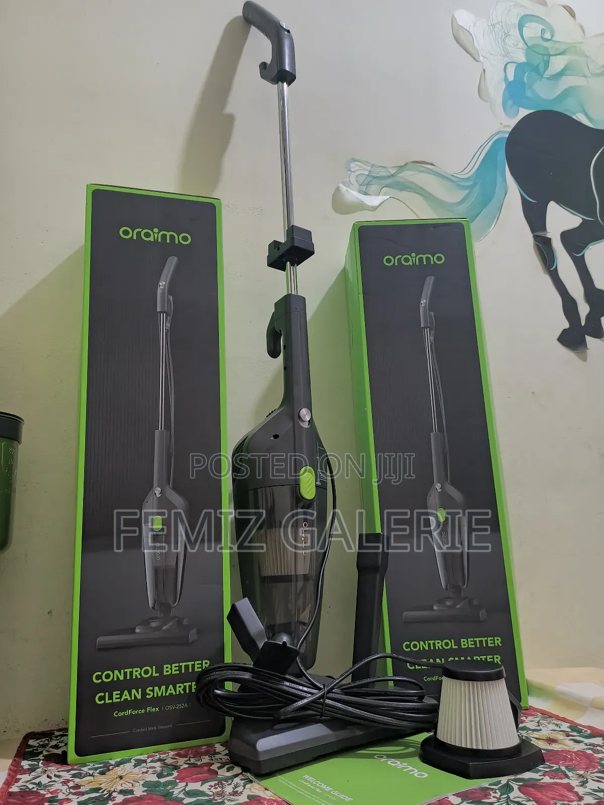Oraimo Cordforce Flex Corded 2-in-1 Stick Vacuum