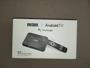 Mecool Kt2 Google Certified Android Tv and Free to Air Decoder 2 in 1
