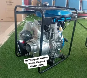 Blue Black 4inches Diesel Water Pump Machine 4inches Diesel