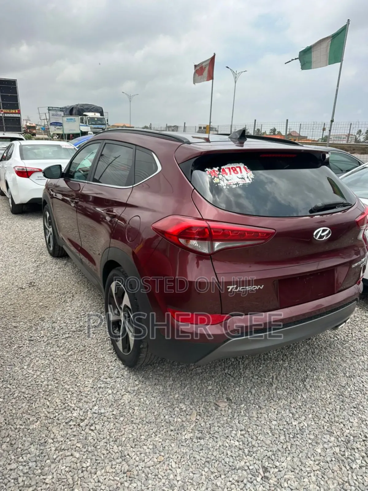 Hyundai Tucson Limited AWD 2016 Red