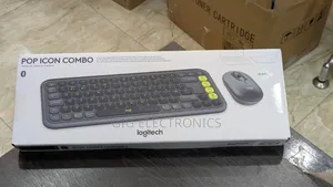 Logitech Pop Icon Wireless Keyboard Mouse Combo