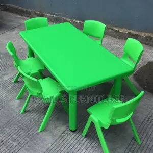 Nursery School Table and Chairs (120*50*60cm)