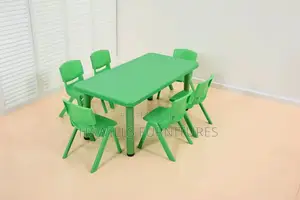 Classroom Plastic Table Set