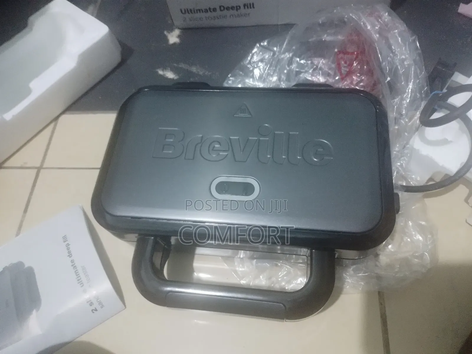 Breville Ultimate Deepfill Bread or Sandwich Toastie Maker From Uk