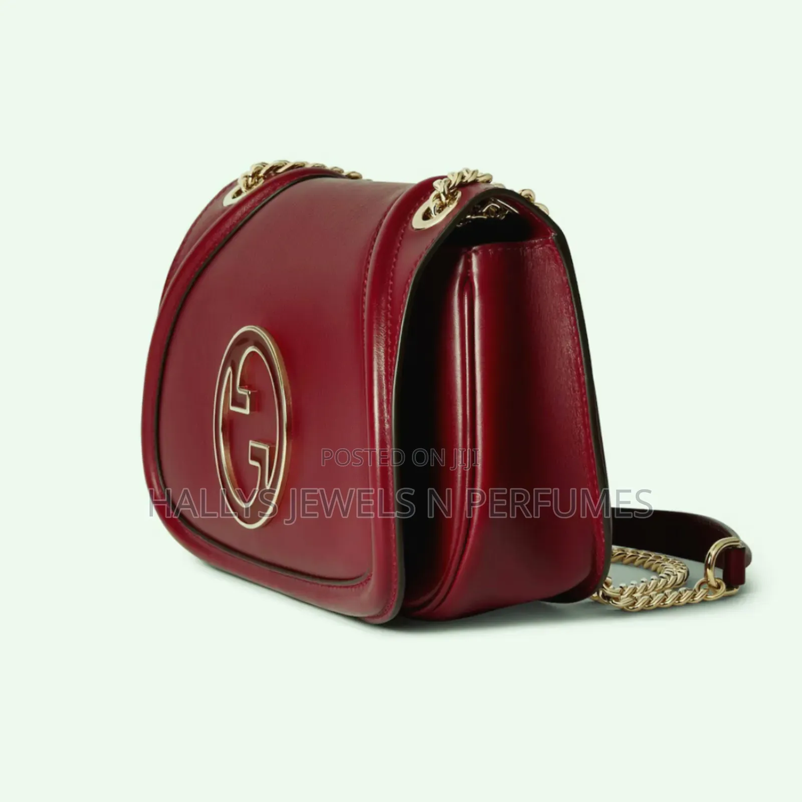 Medium Shoulder or Crossbody Bag, Wine Genuine Leather