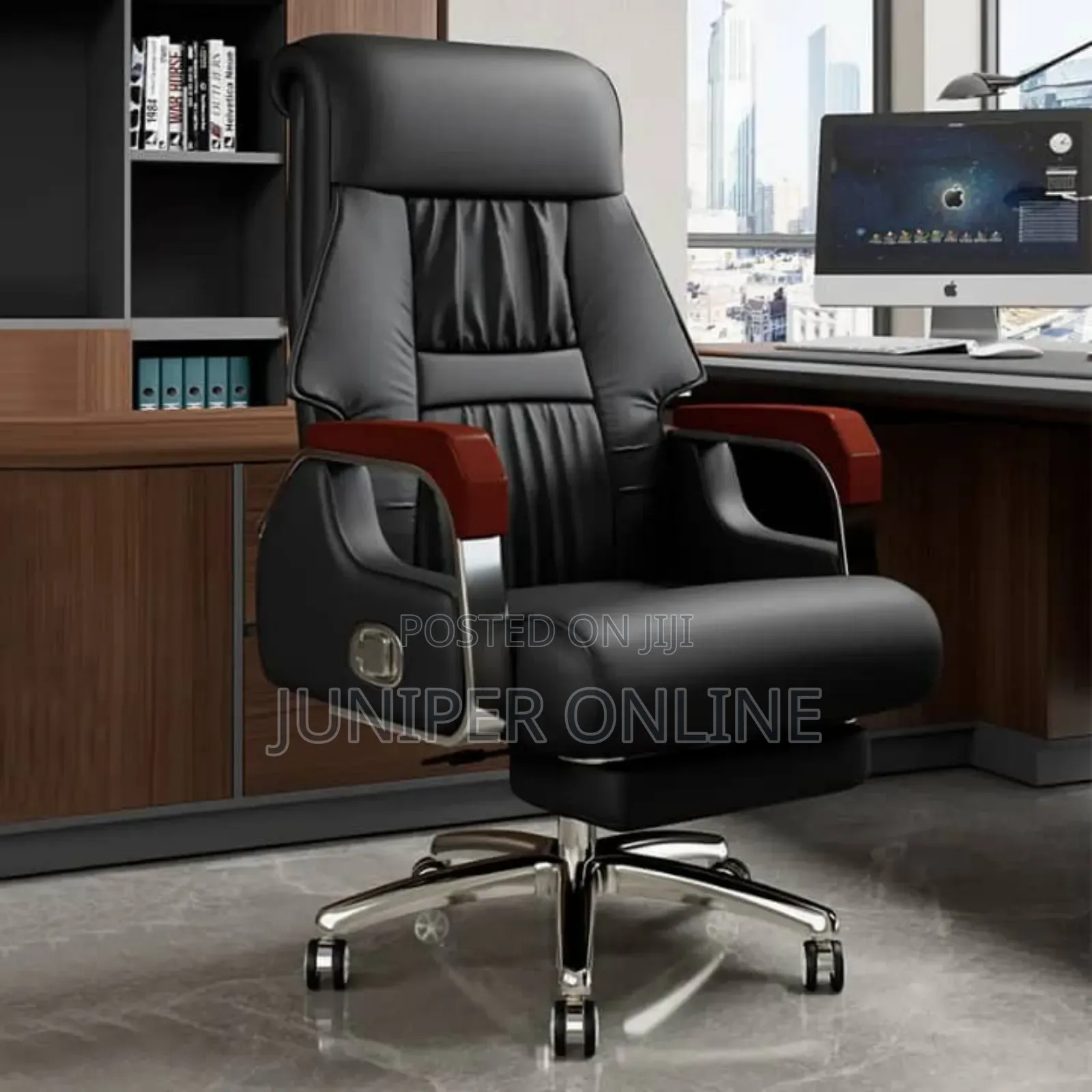 Office Chair Comfortable Message Pure Leather
