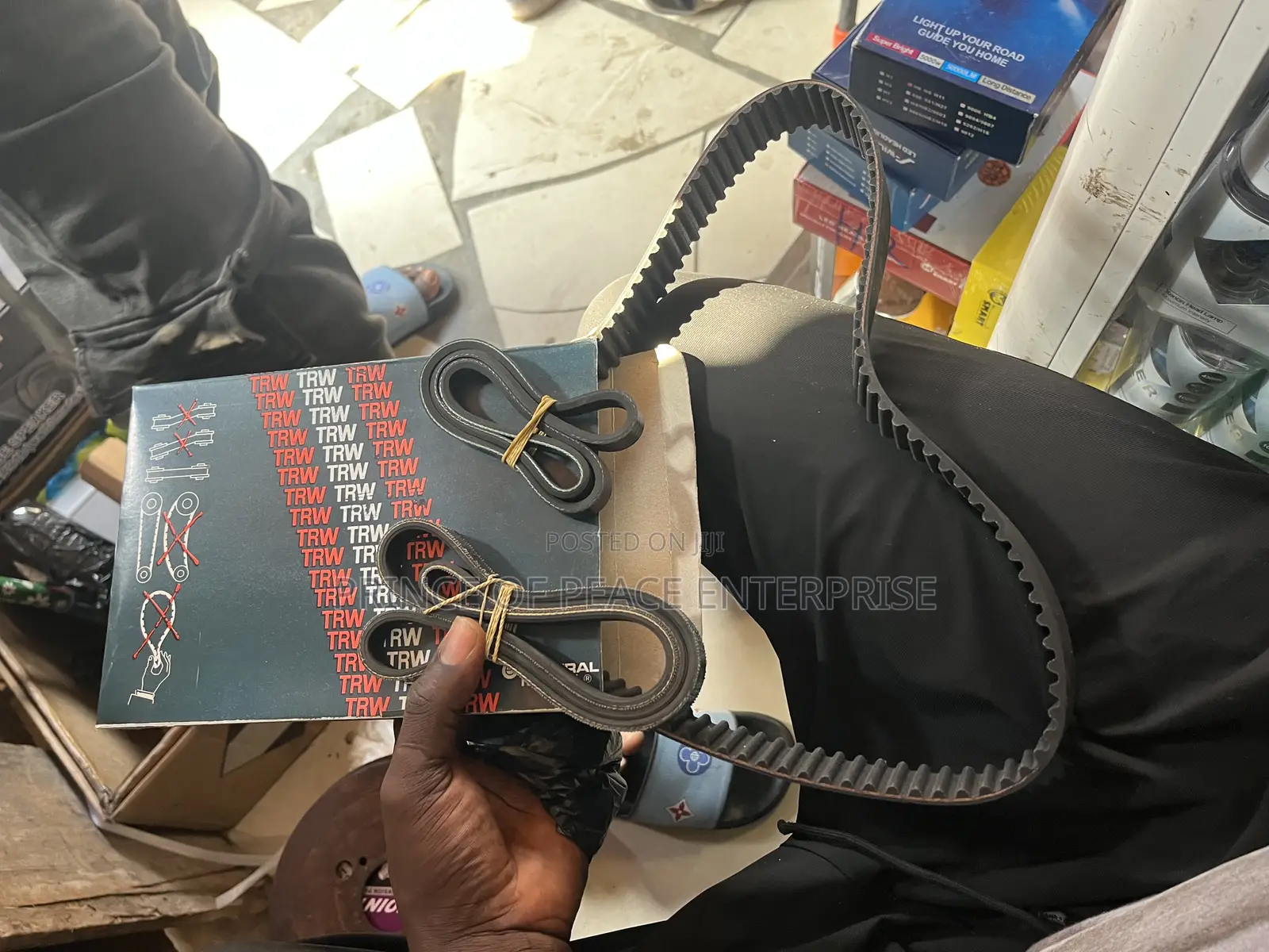 Matiz 3 Timing Belt, Ac Belt and Alternator Belt for 3 Plugs Engine