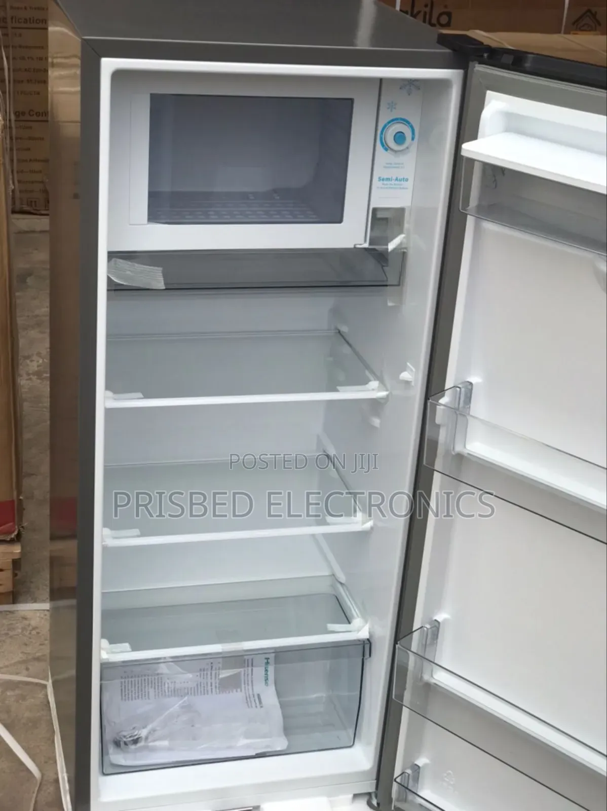 Hisense Durable Single Door Fridge With Dispenser 176 Litres