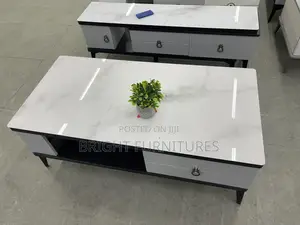 Tv Stand With Center Table(Glass Top)