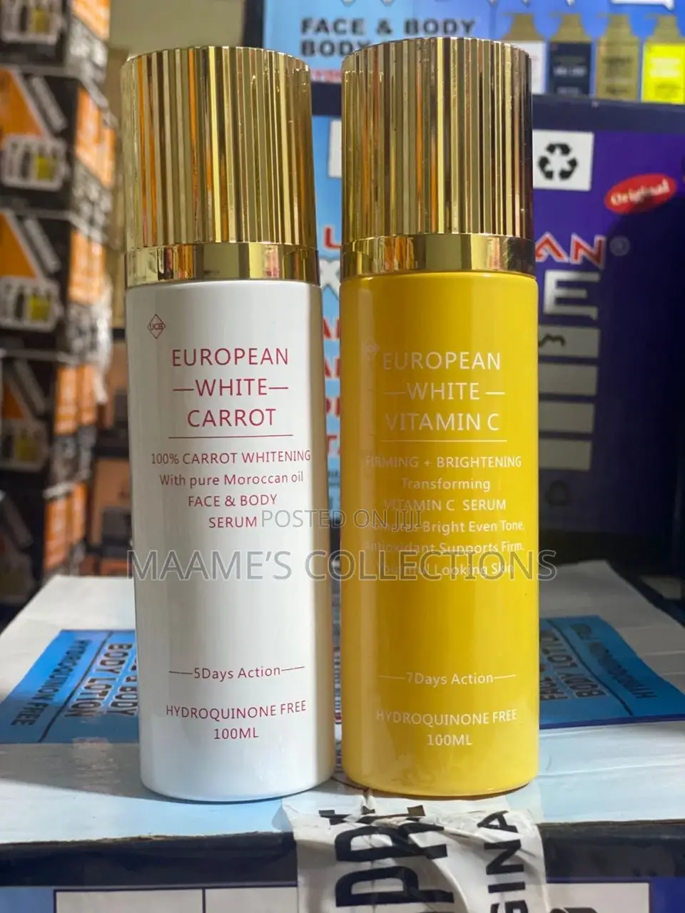 European White Face and Body Serum