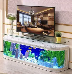 We Build Ultra Modern Tv Unit Cabinet Aquarium