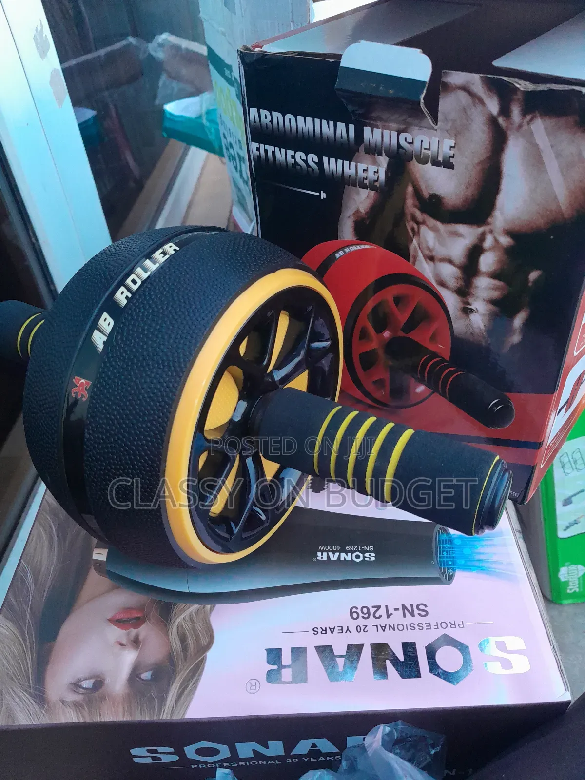 Abdominal Muscle Machine-Ab Roller