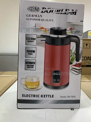 Double M 2.5l Stainless Steel Electric Kettle